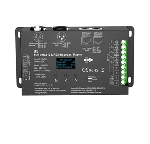 Décodeur numérique D4-E gradateur PWM pour ruban LED