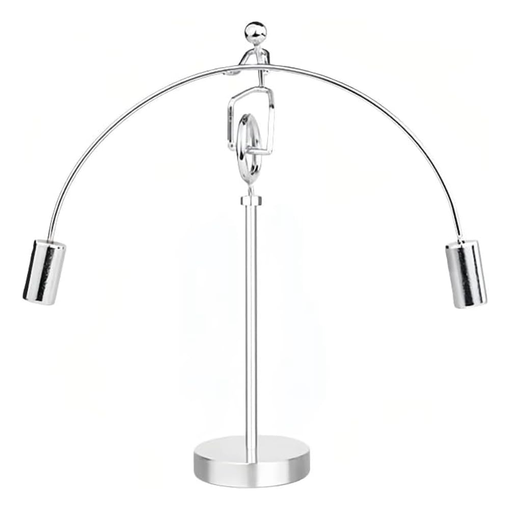 UDSKNV[KSL Unicycle Ornament Balance Ornament Fishing Sculpture Metal Balance for Home or Decor