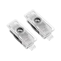 AutoQi Für Mercedes CLA C117 CLS C218 Coupe C205 C207 Cabrio A205 A207 LED Projektor Einstiegsbeleuchtung Laser Logo Türlicht, 2 STK (Benz-Kreis)