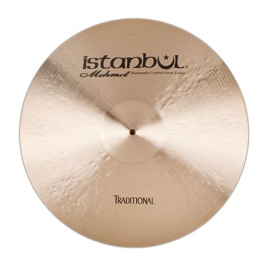 Istanbul Mehmet Cymbals Traditional Series RM22 22-Inch Medium Ride Cymbals