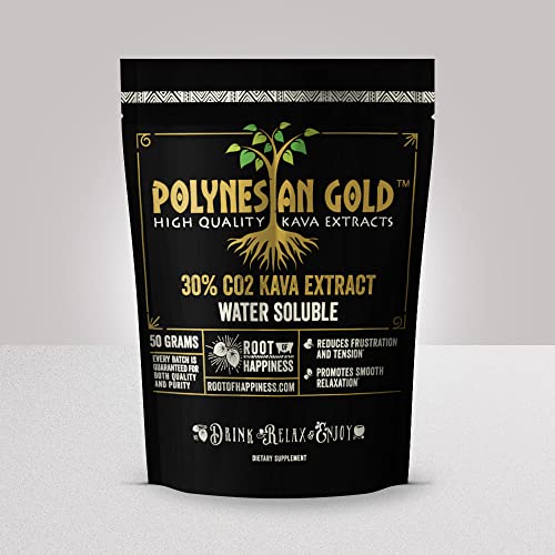 Polynesian Goldâ„¢ Water Soluble Co2 Kava Extract- 50g Bag