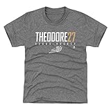 500 LEVEL Shea Theodore Youth Shirt - Shea Theodore Vegas Elite WHT (Tri Gray, 10-12Y Large)