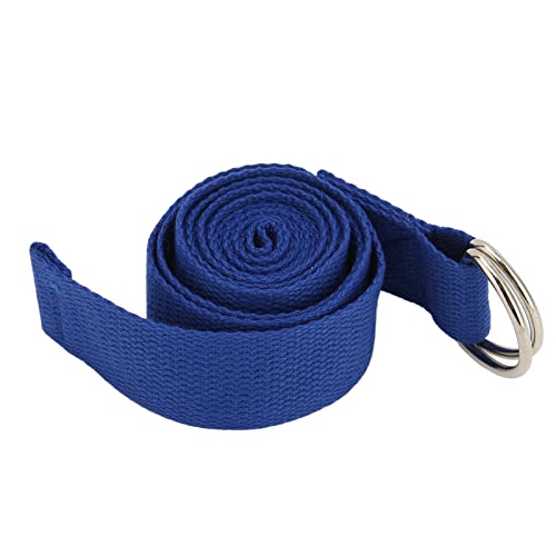 Cinturón de Tensión de Yoga, 70.87 Pulgadas de Cinta de Alta Densidad Estiramiento de Cinturón de Ejercicio de Longitud Ajustable para Gimnasio para Ejercicios de Baile