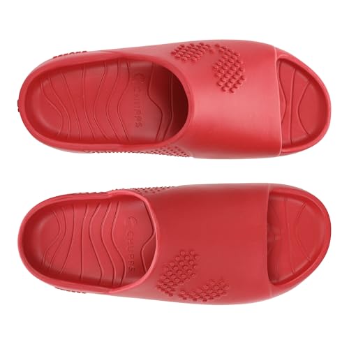 Image of CHUPPS Chupster Men's Orthopedic Slippers | Soft Cushioned Footbed | Lightweight Flip Flops | Anti-Skid Sole | Comfortable Daily Wear Chappals