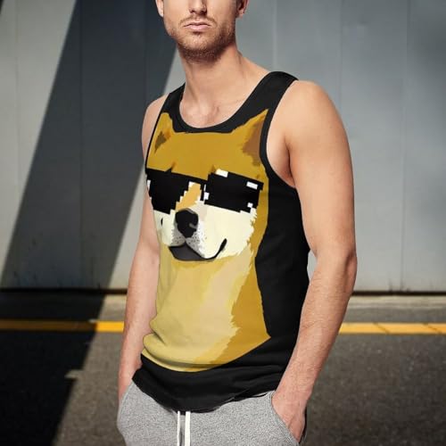 Basic Vest T-Shirts for Men Boys Teens Adult, Fashion Fit T-Shirts 5