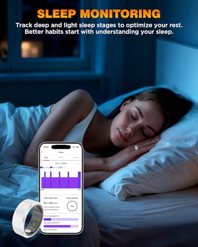 50% Off Ceramic Smart Ring Health Tracker with Code VWLRSLU4