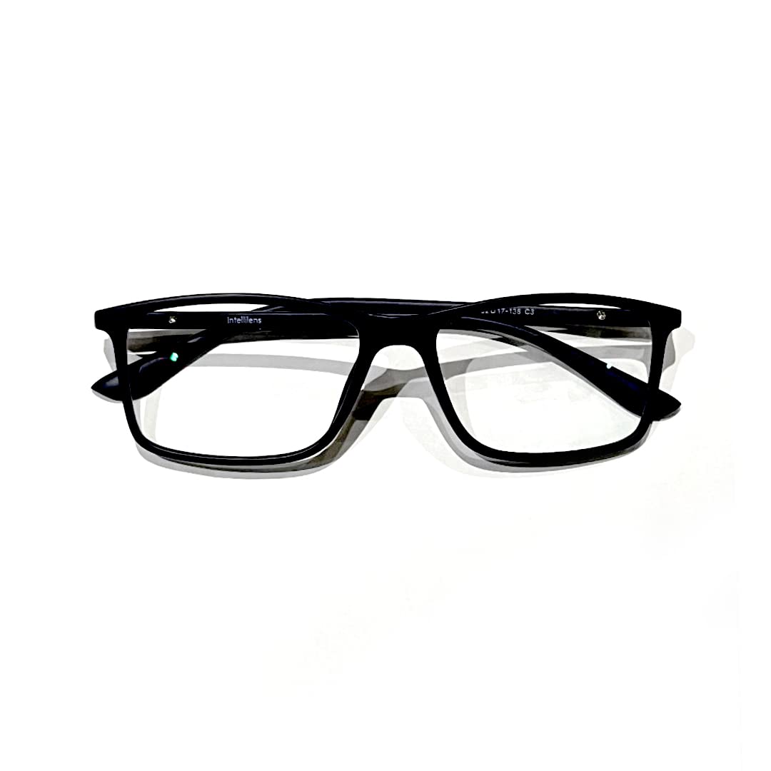 Buy Intellilens Square Blue Cut Computer Glasses for Eye Protection