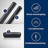 Panasonic KX-TF200 telefon komórkowy dla seniora (duży ekran 2,4", aparat 0,3 MP, tryb głośnomówiący, Bluetooth, czas rozmów do 5 godzin), czarny