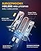 Surgephoenix H7 Light Bulbs, 50000LM Super Brighter, 1:1 Mini Size,6500K Cool White Tail Light Covers H7 Fog Light Bulbs or Off Road Light Pack of 2
