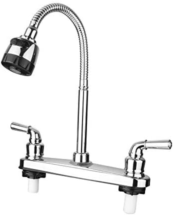 RV Kitchen Faucet Non-Metallic, Flexible Spout for Campers, Motorhomes, Travel Trailers