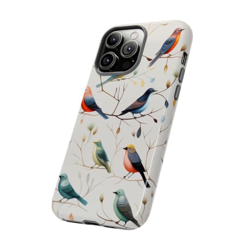 Coque iPhone 14 Pro Max oiseaux colorés pour sublimer vos looks d'été - 2