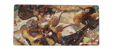 Credit Printing & Merchandise | Genshin Impact | Natlan & Fontaine Characters | XXL Mouse Pad (280 x 580 x 3 mm) Gaming, Office, Personal Use|Fanmade (Chiori)