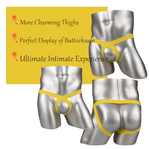 Men's Jock Colorful and Sexy Jockstrap Men's Athletic Supporter Underwear Man's Cheeky Briefs3