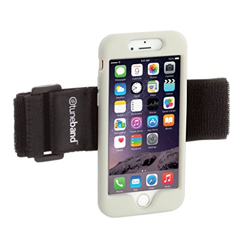 TuneBand for iPhone 6 and iPhone 6S, Premium Sports Armband with Two Straps and Two Screen Protectors, Glow in The Dark