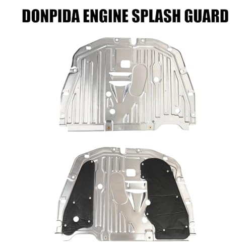 Image of Engine Splash Guard Compatible with Honda Civic 2016-2021 Underbody Shield Plate Replacement for 74110-TBA-A00 90674-TY2-A01