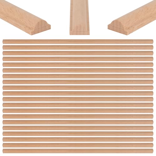 Ornament Leiste Holz 8M Holzzierleisten für Möbel DIY Dekorative Wandleisten, Zierprofile Holzverkleidung,Profilleiste, Zierprofile, Friesenleiste für DIY-Tür, Wand, Tisch, Schrank