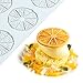 Hollow 3D Leaf Tuille Lace Silicone Cake Moulds, Molds Silicone Baking Fondant Tuile Molds, Polymer Clay Mold for Baking, Clay, Resin, Sugar Craft, Dessert Cake Decoration (1pcs Lemon Slices Mold)