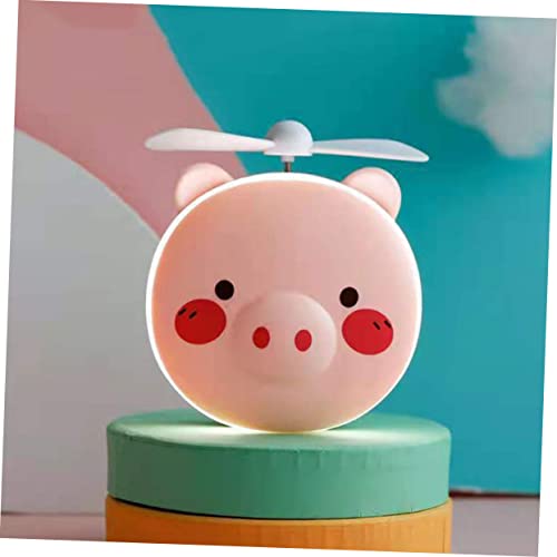 Fomiyes 1Set Vanity Mirror Portable Led Mirror Portable Vanity Mirror Mini Hand Held Fan Handheld Compact Mirror Usb Charging Fan Multifunctional Fan Small Fan For Travel Personal Fan Fold #TOP3