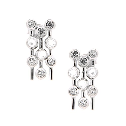 Preisvergleich Produktbild Bijoux pour Tous Damen - Sterling-Silber 925 Silber Rund Zirkonoxid