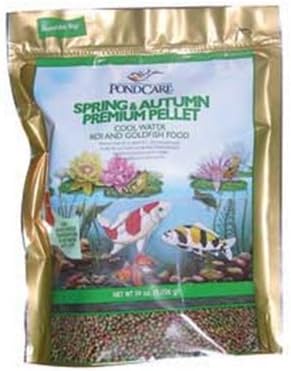 PondCare 180B Spring and Autumn Pond Fish Food Premium Pellet, 39-Ounce (Discontinued by Manufacturer)