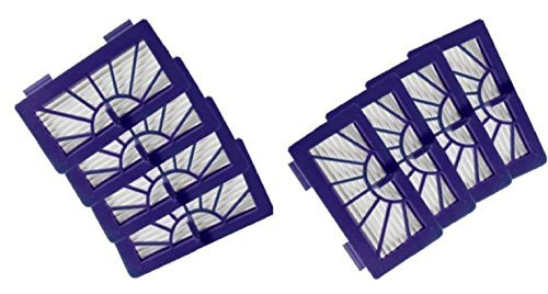 Nispira 8 Pack Hepa Filter Replacement Compatible with Neato XV-15 XV-25 XV-21 Robotic Floor Vacuum