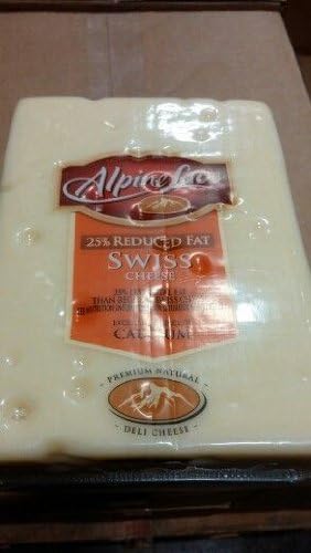 Alpine Lace25% Reduced Fat Swiss Cheese (6.5 Lb)