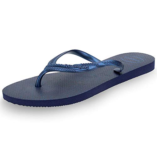 Chinelo Fantasia Gloss, Havaianas, Feminino, Marinho, 37/38