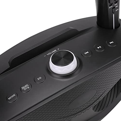 Alto-falante de karaokê familiar, máquina de karaokê KTV doméstica alto-falante Bluetooth com microf
