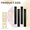 4 Pcs Mylar Straps Snare Black Strip Snare Wire Marching Snare Wire Trapping Kit Snare Drum Wire Snare Wire Belt for 14 Inch Snare Drum #1