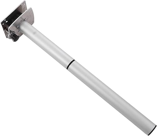 Miniatura 8 de Patas de mesa para caravana, rotación de 360, 28.15 pulgadas, altura máxima, pedestal de mesa ajustable, aleación de aluminio, doble capa,