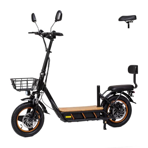 KuKirin Scooter elettrico per adulti, 100 km di autonomia, motore potente...