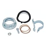 1x Krümmer-Dichtung, Ø 28 x 34mm, verkupfert