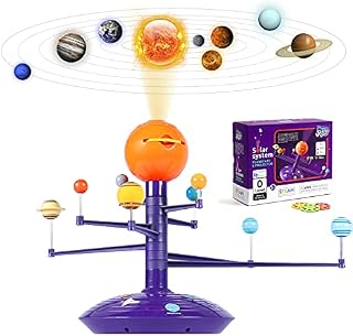 Science Can Solar System for Kids, Solar System Model Kit Planetarium Projector for Kids, Talking Planets Space Toys for 4 5 6 Year Old Boys and Girls Gift