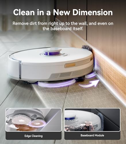 Image of NARWAL Freo Z Ultra Robot Vacuum & Mop, 12000Pa Suction, Dual RGB Cameras, AI Avoidance, Adaptive Hot-Water Self Wash, Self-Emptying, Pet Hair, Quiet, Google Home, Alexa, Siri Compatible