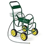 Moccha Hose Reel Cart, Hold Up to 300 FT of 5/8',...