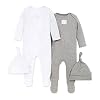 Burt’s Bees Baby Baby Boys’ Romper Jumpsuit, 100% Organic Cotton One-Piece Coverall