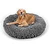 Dog Bed, Cat Calming Bed, Faux Fur ...