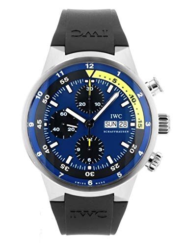 [アイダブリューシー] 腕時計 IWC IW378203 アクアタイマークロノグラフ クストーダイバーズ 2008 SS/ラバー[中古品] [並行輸入品]