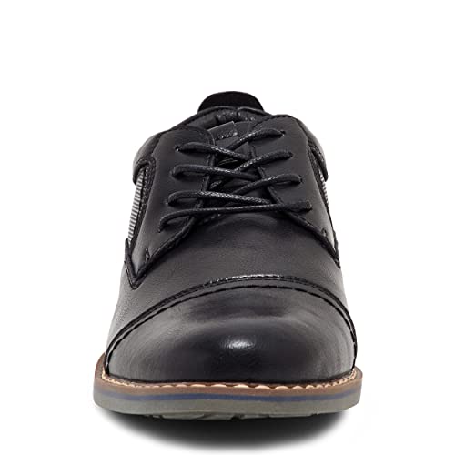 Steve Madden Boys Shoes Boy's Oliverr Oxford, Black, 3 Little Kid #TOP1