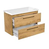 Fácil de montar: los gabinetes de baño montados en la pared de nuestra empresa son muy fáciles e intuitivos de montar. Los muebles están diseñados y fabricados en la UE. Cada juego viene con instrucciones claras en alemán. Gracias a la gran variedad de variantes podrás crear el baño de tus sueños con nosotros.