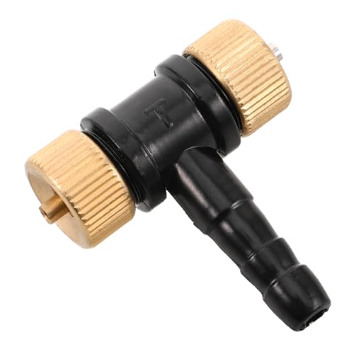 FELTECHELECTR Car Inflatable Nozzle Tire Valve Extension Leakproof Inflator Nozzle Air Chuck with Pressure Gauge Tire Air Chuck Adapter Swivel Fittings Tire Valve Nozzle Swivel Air Chuck Metal