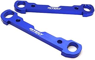 Integy RC Model C28818BLUE Billet Machined Front Hinge Pin Braces (2) for Losi 1/5 Desert Buggy XL-E