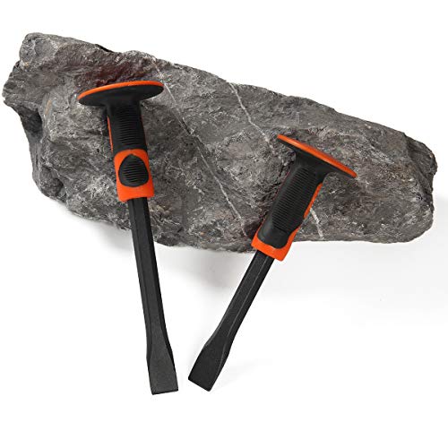 Kseibi 283570 Cold Chisels (Flat Shank) With Soft Grip Handle 12 Inch Length #TOP6