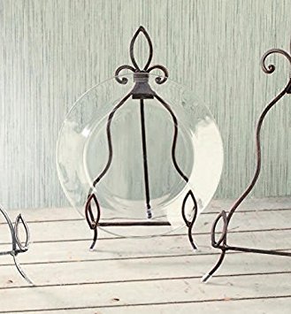 Small York Metal Easel Display Stand Plate Holder