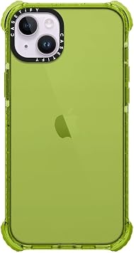 CASETiFY Ultra Impact iPhone 14 Plus Case MIL Compliant 5x MIL-STD-810G/Passes Drop Test from 3.5m - Kiwi Green