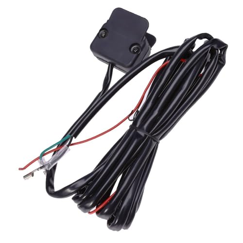 12V Winch Rocker Thumb Switch with Mounting Bracket Handle Bar Control Switch for KFI, WARN, Ramsey, SUPERWINCH, Champion, Venom, Badland etc.