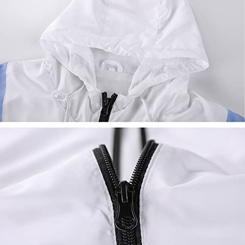 Caseland Mens Windbreaker Jacket Lightweight With Hood Waterproof Rain Jacket Packable Winter Coat For Hiking Travel #TOP3