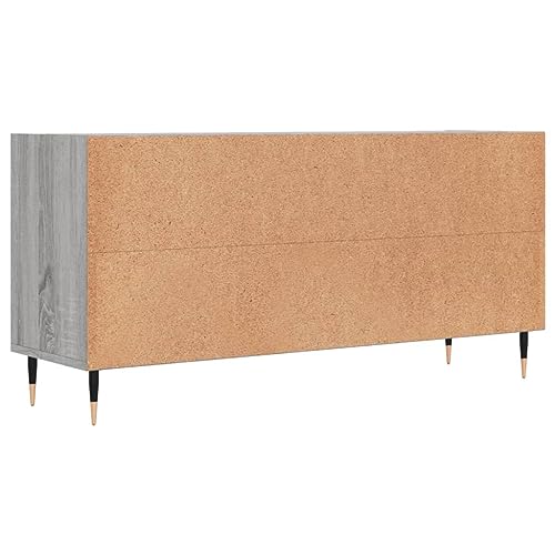 Meuble TV gris Sonoma : rangez enfin vos câbles et décodeurs avec style