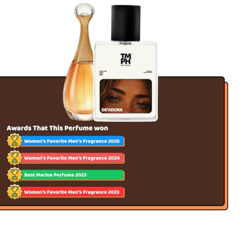 Image of TMPerfumehouse DR'Adora EDP for Women | Floral, Fruity & Long Lasting Perfume Spray | Citrusy, Woody & Freshspicy Fragrance | Luxury Gift for Her | TMPH | 50ml
