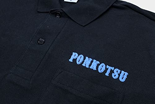 【新品未使用】ポンコツ ポロシャツ　マンウィズ　ブラック MAN WITH A MISSION マンウィズ ポロシャツ Lサイズ - メルカリ